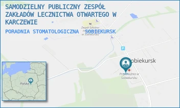 PORADNIA STOMATOLOGICZNA - SAMODZIELNY PUBLICZNY ZESPÓŁ ZAKŁADÓW LECZNICTWA OTWARTEGO W KARCZEWIE - 27,  SOBIEKURSK