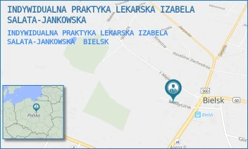 INDYWIDUALNA PRAKTYKA LEKARSKA IZABELA SALATA-JANKOWSKA - INDYWIDUALNA PRAKTYKA LEKARSKA IZABELA SALATA-JANKOWSKA - MEDYCZNA 2,  BIELSK