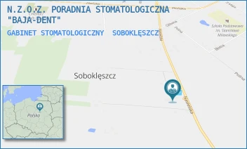 GABINET STOMATOLOGICZNY - N.Z.O.Z. PORADNIA STOMATOLOGICZNA "BAJA-DENT" - NASIELSKA 36A,  SOBOKLĘSZCZ