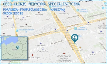 PORADNIA STOMATOLOGICZNA - OBER CLINIC MEDYCYNA SPECJALISTYCZNA - TYTUSA CHAŁUBIŃSKIEGO 8,  WARSZAWA ŚRÓDMIEŚCIE