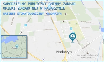 GABINET STOMATOLOGICZNY - SAMODZIELNY PUBLICZNY GMINNY ZAKŁAD OPIEKI ZDROWOTNEJ W NADARZYNIE - SITARSKICH 3,  NADARZYN