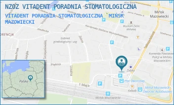 VITADENT PORADNIA STOMATOLOGICZNA - NZOZ VITADENT PORADNIA STOMATOLOGICZNA - KOŚCIUSZKI 28/58,  MIŃSK MAZOWIECKI