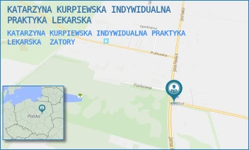 KATARZYNA KURPIEWSKA INDYWIDUALNA PRAKTYKA LEKARSKA - KATARZYNA KURPIEWSKA INDYWIDUALNA PRAKTYKA LEKARSKA - JANA PAWŁA II 130,  ZATORY