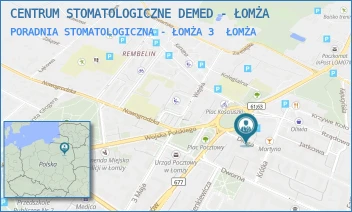 PORADNIA STOMATOLOGICZNA - ŁOMŻA 3 - CENTRUM STOMATOLOGICZNE DEMED - ŁOMŻA - DŁUGA 1/LOK. UŻ. 5,  ŁOMŻA