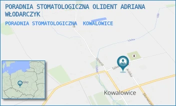 PORADNIA STOMATOLOGICZNA - PORADNIA STOMATOLOGICZNA OLIDENT ADRIANA WŁODARCZYK - SZKOLNA 2,  KOWALOWICE
