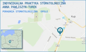 PORADNIA STOMATOLOGICZNA - INDYWIDUALNA PRAKTYKA STOMATOLOGICZNA ANNA PAWLISZYN-TUREK - UL. KATOWICKA 91-93,  OPOLE