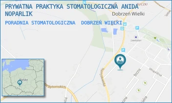 PORADNIA STOMATOLOGICZNA - PRYWATNA PRAKTYKA STOMATOLOGICZNA ANIDA NOPARLIK - REYMONTA  2,  DOBRZEŃ WIELKI