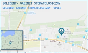SOLIDENT-GABINET STOMATOLOGICZNY - ANNA SZLACHETKO SOLIDENT - GABINETSTOMATOLOGICZNY - UL. CHABRÓW 58,  OPOLE