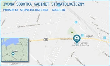 PORADNIA STOMATOLOGICZNA - IWONA SOBÓTKA GABINET STOMATOLOGICZNY - UL. SZKOLNA 2,  GOGOLIN