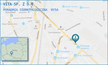 PORADNIA STOMATOLOGICZNA - VITA SP. Z O.O. - UL. PIŁSUDSKIEGO 47,  NYSA