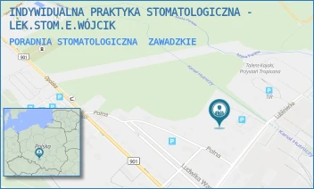PORADNIA STOMATOLOGICZNA - INDYWIDUALNA PRAKTYKA STOMATOLOGICZNA - LEK.STOM.E.WÓJCIK - UL. LUBLINIECKA 7,  ZAWADZKIE