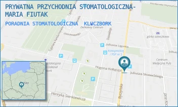 PORADNIA STOMATOLOGICZNA - PRYWATNA PRZYCHODNIA STOMATOLOGICZNA- MARIA FIUTAK - UL. BYCZYŃSKA 27,  KLUCZBORK