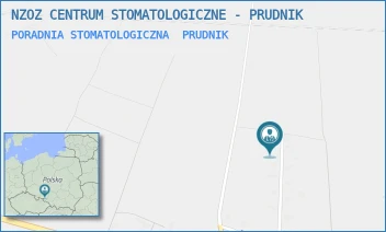 PORADNIA STOMATOLOGICZNA - NZOZ CENTRUM STOMATOLOGICZNE - PRUDNIK - UL. KOŚCIUSZKI 15,  PRUDNIK