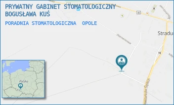 PORADNIA STOMATOLOGICZNA - PRYWATNY GABINET STOMATOLOGICZNY BOGUSŁAWA KUŚ - UL. PLEBISCYTOWA 21/2,  OPOLE