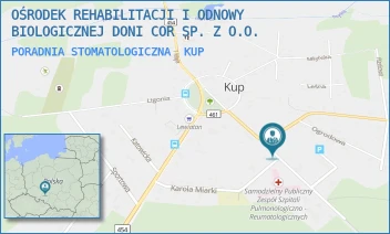 PORADNIA STOMATOLOGICZNA - OŚRODEK REHABILITACJI I ODNOWY BIOLOGICZNEJ DONI COR SP. Z O.O - UL. SZPITALNA 5A,  KUP