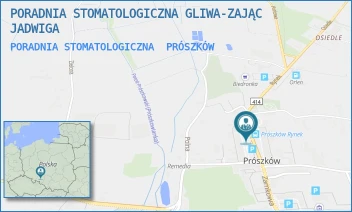 PORADNIA STOMATOLOGICZNA - PORADNIA STOMATOLOGICZNA GLIWA-ZAJĄC JADWIGA - UL. RYNEK 23/2,  PRÓSZKÓW