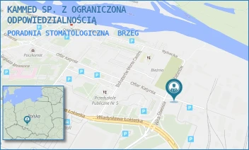 PORADNIA STOMATOLOGICZNA - KAMMED SP. Z OGRANICZONA ODPOWIEDZIALNOŚCIĄ - UL. ZIEMI TARNOWSKIEJ 3,  BRZEG