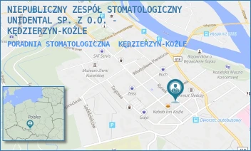 PORADNIA STOMATOLOGICZNA - NIEPUBLICZNY ZESPÓŁ STOMATOLOGICZNY  UNIDENTAL SP. Z O.O. - KĘDZIERZYN-KOŹLE - CZERWIŃSKIEGO  3,  KĘDZIERZYN-KOŹLE