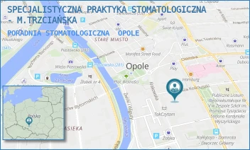 PORADNIA STOMATOLOGICZNA - SPECJALISTYCZNA PRAKTYKA STOMATOLOGICZNA - M.TRZCIAŃSKA - KOŚCIUSZKI 2/235,  OPOLE