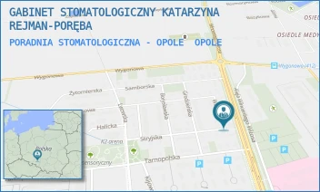 PORADNIA STOMATOLOGICZNA - OPOLE - GABINET STOMATOLOGICZNY KATARZYNA REJMAN-PORĘBA - WILEŃSKA 2,  OPOLE