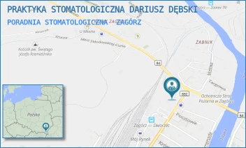 PORADNIA STOMATOLOGICZNA - PRAKTYKA STOMATOLOGICZNA DARIUSZ DĘBSKI - UL. PIŁSUDSKIEGO 4,  ZAGÓRZ