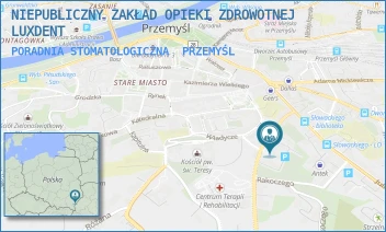 PORADNIA STOMATOLOGICZNA - NIEPUBLICZNY ZAKŁAD OPIEKI ZDROWOTNEJ LUXDENT - UL. BASZTOWA 13,  PRZEMYŚL