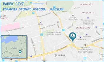 PORADNIA STOMATOLOGICZNA - MAREK CZYŻ - UL. GRODZKA 22,  JAROSŁAW