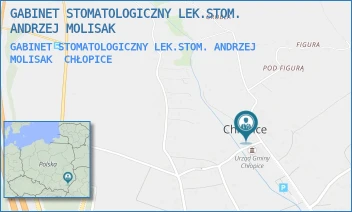 GABINET STOMATOLOGICZNY LEK.STOM. ANDRZEJ MOLISAK - GABINET STOMATOLOGICZNY LEK.STOM. ANDRZEJ MOLISAK - CHŁOPICE 236,  CHŁOPICE