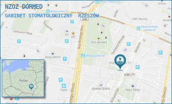 GABINET STOMATOLOGICZNY - NZOZ DORMED - UL. WITKACEGO 7,  RZESZÓW