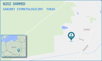 GABINET STOMATOLOGICZNY - NZOZ DORMED - TURZA 242,  TURZA
