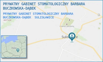PRYWATNY GABINET STOMATOLOGICZNY BARBARA BUCZKOWSKA-DĄBEK - PRYWATNY GABINET STOMATOLOGICZNY BARBARA BUCZKOWSKA-DĄBEK - 114,  SULISŁAWICE