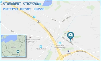 PROTETYKA KROSNO - ST0MADENT STRZYŻÓW - UL. KRAKOWSKA 348,  KROSNO