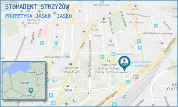 PROTETYKA JASŁO - ST0MADENT STRZYŻÓW - UL. DWORCOWA 3,  JASŁO