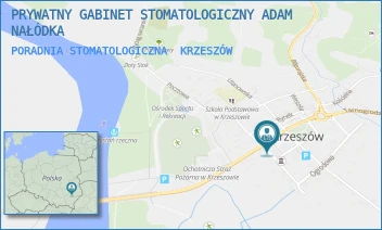 PORADNIA STOMATOLOGICZNA - PRYWATNY GABINET STOMATOLOGICZNY ADAM NAŁÓDKA - UL. RYNEK 32,  KRZESZÓW