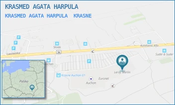 KRASMED AGATA HARPULA - KRASMED AGATA HARPULA - KRASNE 798,  KRASNE