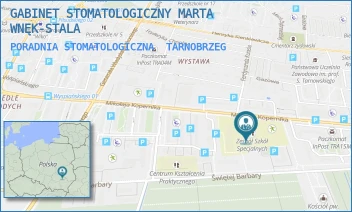 PORADNIA STOMATOLOGICZNA - GABINET STOMATOLOGICZNY MARTA WNĘK-STALA - UL. MIKOŁAJA KOPERNIKA 18,  TARNOBRZEG