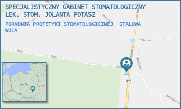 PORADNIA PROTETYKI STOMATOLOGICZNEJ - SPECJALISTYCZNY GABINET STOMATOLOGICZNY LEK. STOM. JOLANTA POTASZ - UL. JANA PAWŁA II 13A/1,  STALOWA WOLA