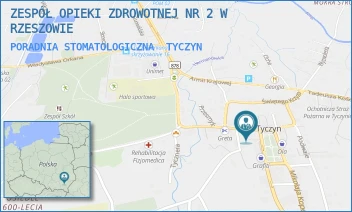 PORADNIA STOMATOLOGICZNA - ZESPÓŁ OPIEKI ZDROWOTNEJ NR 2 W RZESZOWIE - UL. RYNEK 10,  TYCZYN