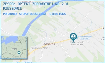 PORADNIA STOMATOLOGICZNA - ZESPÓŁ OPIEKI ZDROWOTNEJ NR 2 W RZESZOWIE - SIEDLISKA 386,  SIEDLISKA