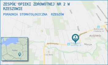 PORADNIA STOMATOLOGICZNA - ZESPÓŁ OPIEKI ZDROWOTNEJ NR 2 W RZESZOWIE - UL. BUDZIWOJSKA 194,  RZESZÓW