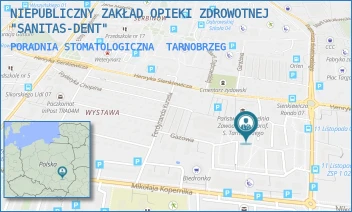 PORADNIA STOMATOLOGICZNA - NIEPUBLICZNY ZAKŁAD OPIEKI ZDROWOTNEJ "SANITAS-DENT" - UL. 11-LISTOPADA 8,  TARNOBRZEG