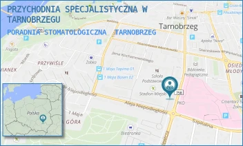 PORADNIA STOMATOLOGICZNA - PRZYCHODNIA SPECJALISTYCZNA W TARNOBRZEGU - UL. ADAMA MICKIEWICZA 34,  TARNOBRZEG