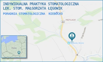 PORADNIA STOMATOLOGICZNA - INDYWIDUALNA PRAKTYKA STOMATOLOGICZNA LEK. STOM. MAŁGORZATA ŁĘGOWIK - NIEBOCKO 135,  NIEBOCKO