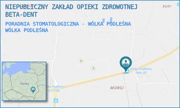PORADNIA STOMATOLOGICZNA - WÓLKA PODLEŚNA - NIEPUBLICZNY ZAKŁAD OPIEKI ZDROWOTNEJ BETA-DENT - UL. 442,  WÓLKA PODLEŚNA