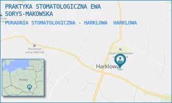 PORADNIA STOMATOLOGICZNA - HARKLOWA - PRAKTYKA STOMATOLOGICZNA EWA SORYS-MAKOWSKA - 360,  HARKLOWA