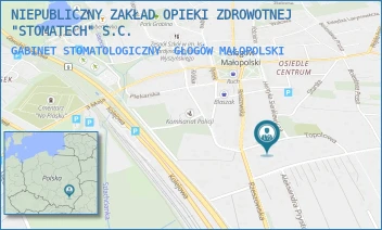 GABINET STOMATOLOGICZNY - NIEPUBLICZNY ZAKŁAD OPIEKI ZDROWOTNEJ "STOMATECH" S.C. - UL. TOPOLOWA 4,  GŁOGÓW MAŁOPOLSKI