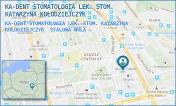 KA-DENT STOMATOLOGIA LEK. STOM. KATARZYNA KOŁODZIEJCZYK - KA-DENT STOMATOLOGIA LEK. STOM. KATARZYNA KOŁODZIEJCZYK - ALEJE JANA PAWŁA II 13/241A,  STALOWA WOLA