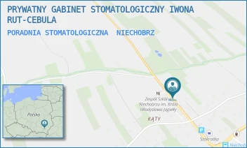 PORADNIA STOMATOLOGICZNA - PRYWATNY GABINET STOMATOLOGICZNY IWONA RUT-CEBULA - NIECHOBRZ 795,  NIECHOBRZ