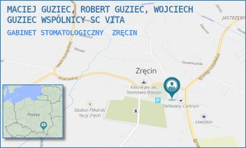 GABINET STOMATOLOGICZNY - MACIEJ GUZIEC, ROBERT GUZIEC, WOJCIECH GUZIEC WSPÓLNICY SC VITA - UL. ŁUKASIEWICZA 18,  ZRĘCIN