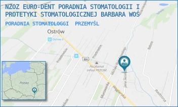 PORADNIA STOMATOLOGGI - NZOZ EURO-DENT PORADNIA STOMATOLOGII I PROTETYKI STOMATOLOGICZNEJ BARBARA WOŚ - UL. JANA SKRZETUSKIEGO 18,  PRZEMYŚL